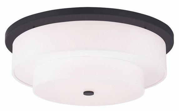 Flush Mounts Bowl Style by Livex Lighting ( 107 | 50867-07 Meridian ) 