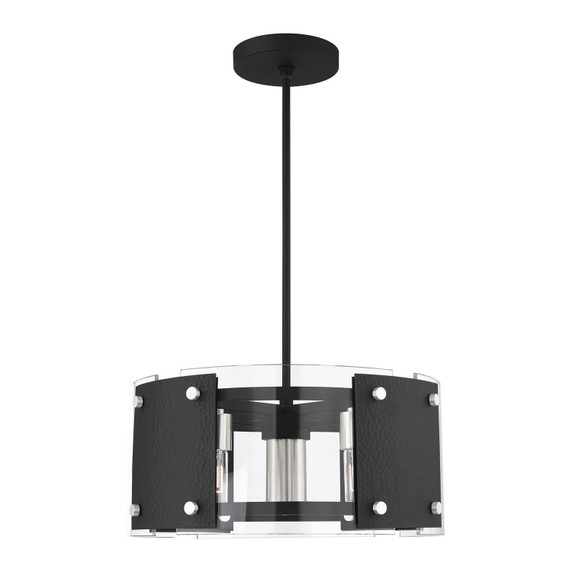 Mid. Chandeliers Glass Down by Livex Lighting ( 107 | 45994-04 Barcelona ) 