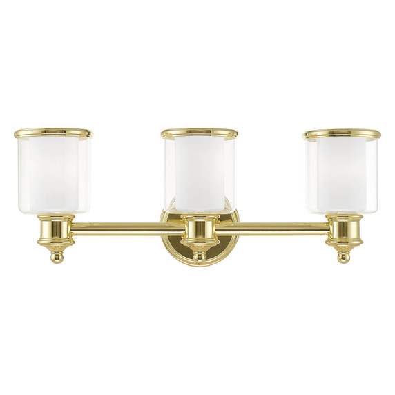 Bathroom Fixtures Three Lights by Livex Lighting ( 107 | 40213-02 Middlebush ) 