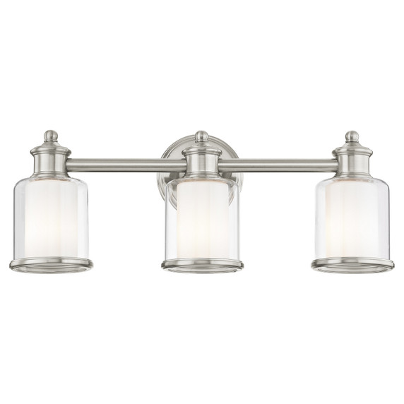 Bathroom Fixtures Three Lights by Livex Lighting ( 107 | 40213-91 Middlebush ) 