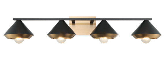 Bathroom Fixtures Four Lights by Matteo Lighting ( 423 | S06804MBAG Velax ) 