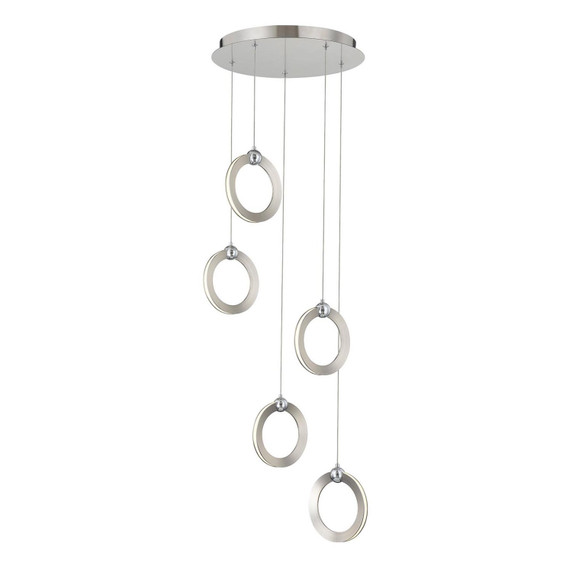 Pendants Multi-port/Cascade by Justice Designs ( 102 | NSH-8125-NCCR Hermosa ) 