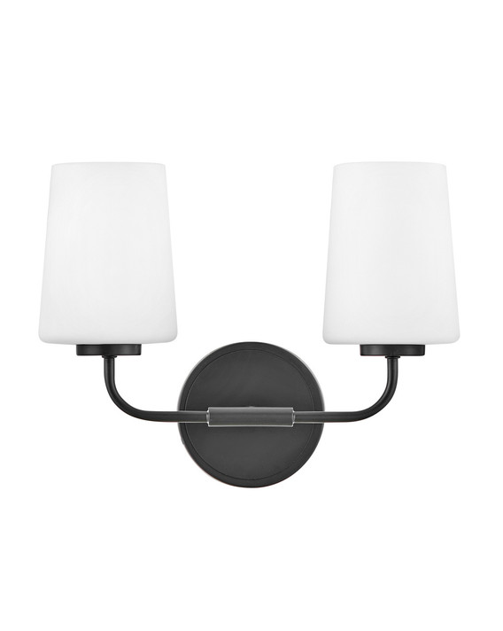 Bathroom Fixtures Two Lights by Lark ( 531 | 853452BK Kline ) 
