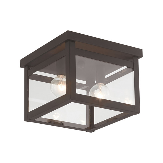 Flush Mounts Cage Style by Livex Lighting ( 107 | 4031-07 Milford ) 