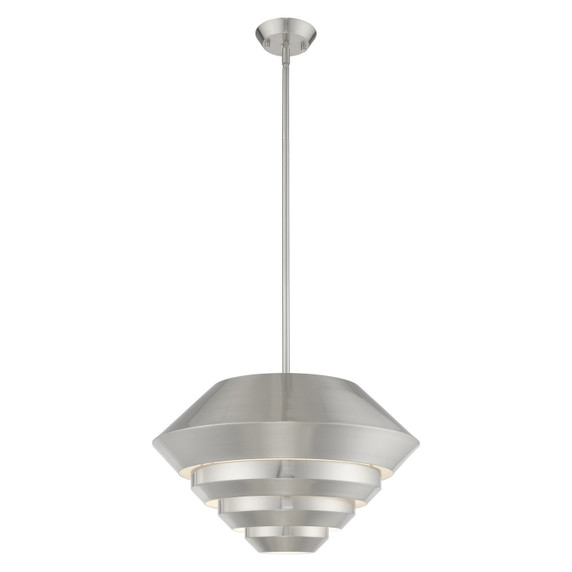 Pendants Metal Shade by Livex Lighting ( 107 | 40402-91 Amsterdam ) 