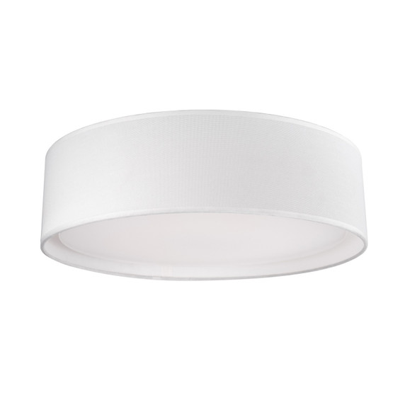 Flush Mounts Drum Shade by Kuzco Lighting ( 347 | FM7916-WH-5CCT Dalton ) 