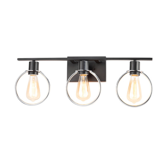 Bathroom Fixtures Three Lights by Justice Designs ( 102 | NSH-8903-CRMB Volta ) 