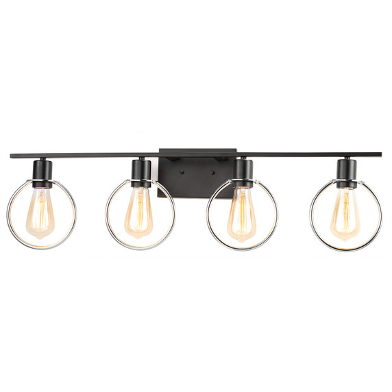 Bathroom Fixtures Four Lights by Justice Designs ( 102 | NSH-8904-CRMB Volta ) 