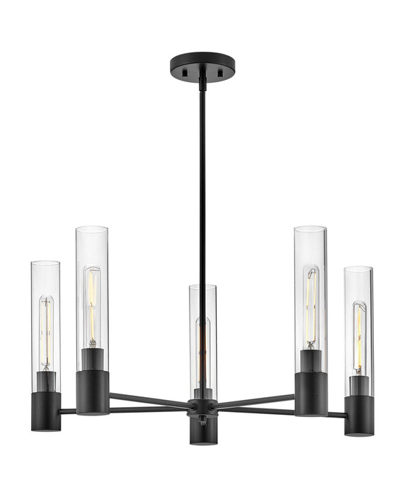 Mid. Chandeliers Glass Up by Lark ( 531 | 85405BK Shea ) 