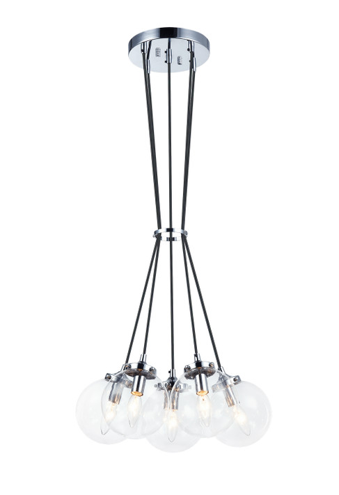 Pendants Multi-port/Cascade by Matteo Lighting ( 423 | C63005CHCL The Bougie ) 