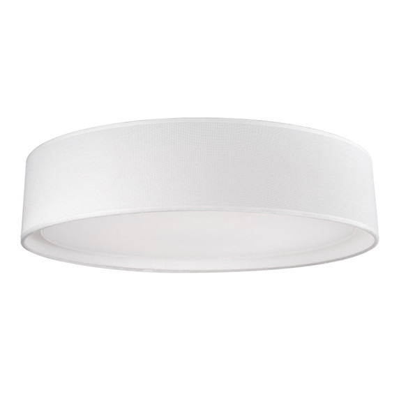 Flush Mounts Drum Shade by Kuzco Lighting ( 347 | FM7920-WH-5CCT Dalton ) 