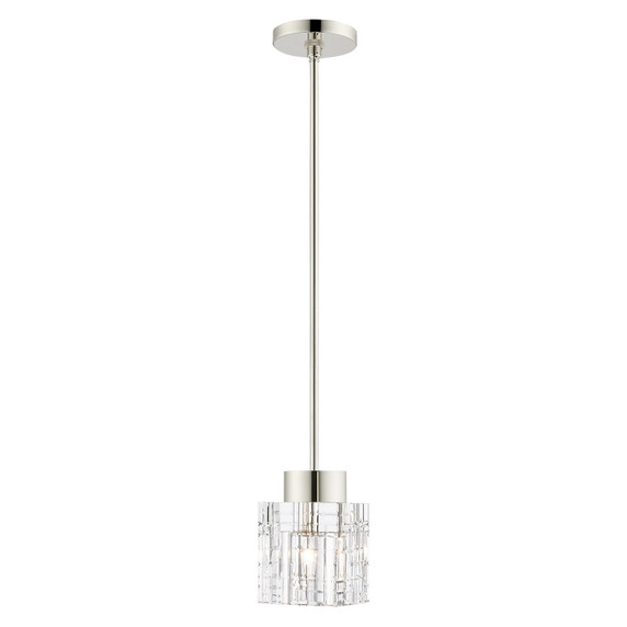 Mini Pendants Glass Down by Livex Lighting ( 107 | 46181-35 Rotterdam ) 
