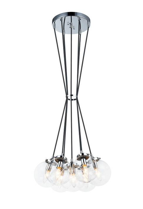 Pendants Multi-port/Cascade by Matteo Lighting ( 423 | C63007CHCL The Bougie ) 