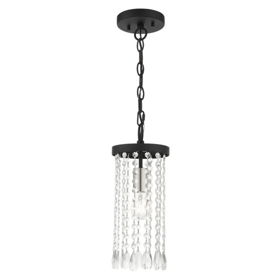 Mini Pendants Drum Shade by Livex Lighting ( 107 | 51062-04 Elizabeth ) 