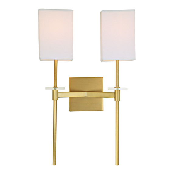 Sconces Double Candle by JVI Designs ( 261 | 442-10 Marcus ) 