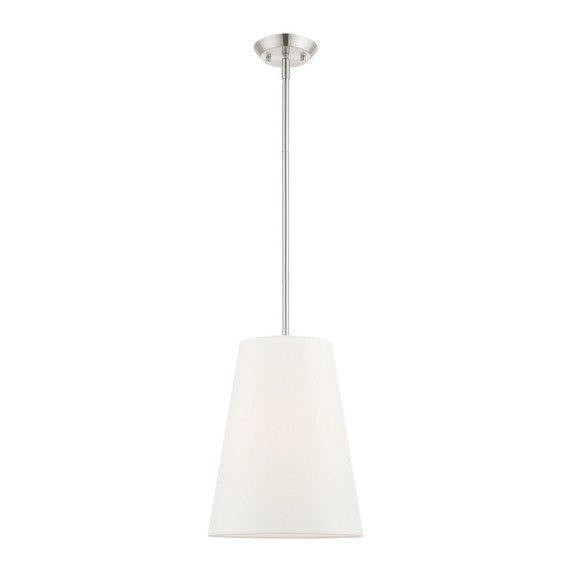 Pendants Drum Shade by Livex Lighting ( 107 | 40567-91 Prato ) 