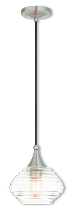 Mini Pendants Cable by Livex Lighting ( 107 | 40610-91 Hand Blown Art Glass Mini Pendants ) 