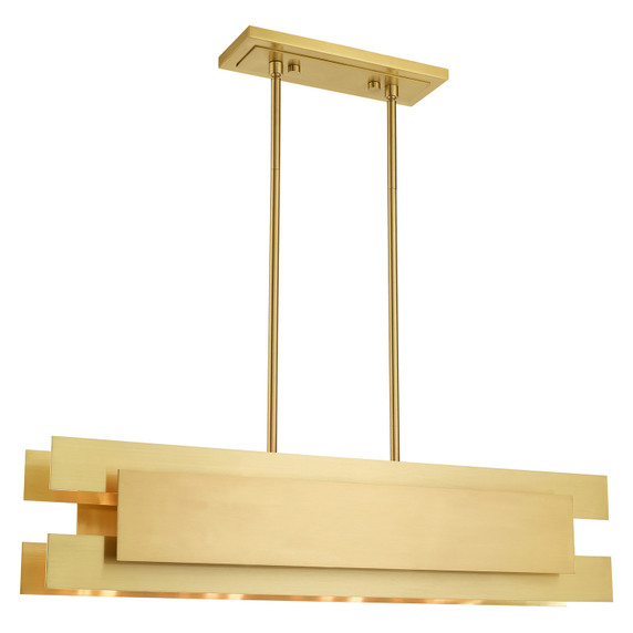 Linear/Island Geometric/Linear by Livex Lighting ( 107 | 40694-12 Varick ) 