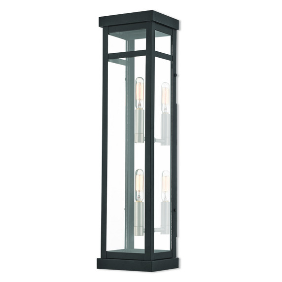 Exterior Wall Mt./Flush by Livex Lighting ( 107 | 20706-04 Hopewell ) 