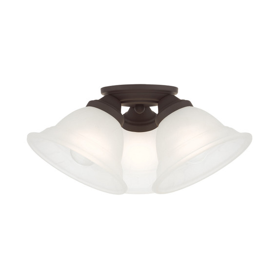 Flush Mounts Multi-Port/Cluster by Livex Lighting ( 107 | 40727-07 Wynnewood ) 