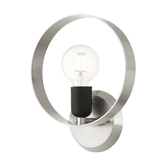 Sconces Single Candle by Livex Lighting ( 107 | 46421-91 Modesto ) 
