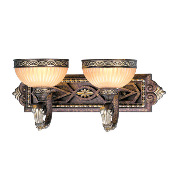 Bathroom Fixtures Two Lights by Livex Lighting ( 107 | 8532-64 Seville ) 