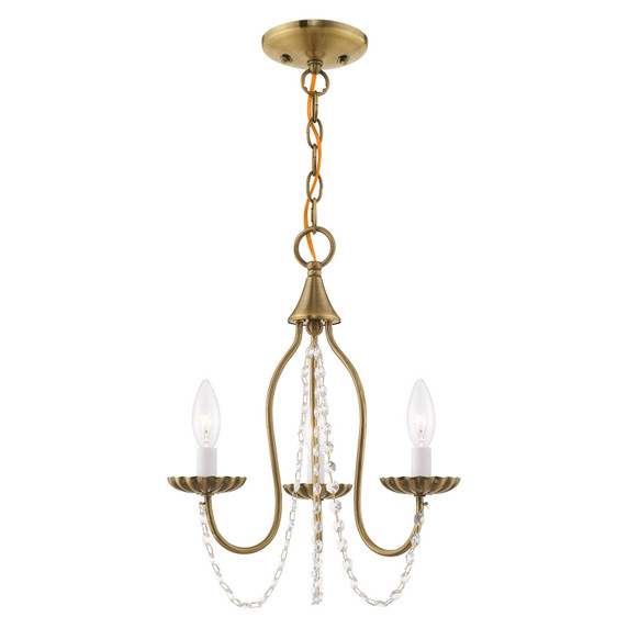 Mini Chandeliers Candle by Livex Lighting ( 107 | 40793-01 Alessia ) 