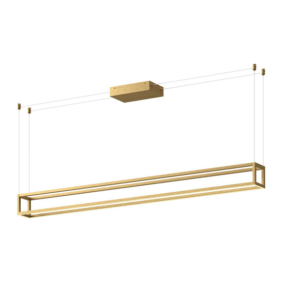 Linear/Island Open Frame by Kuzco Lighting ( 347 | LP45560-BG-UNV Plaza ) 