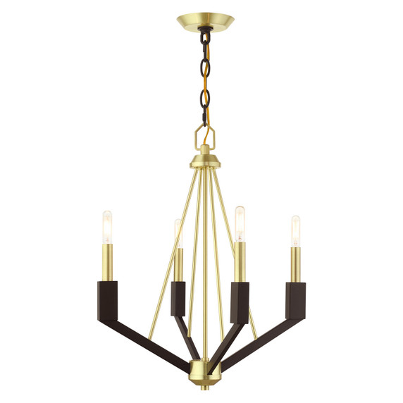 Mini Chandeliers Candle by Livex Lighting ( 107 | 51164-12 Beckett ) 