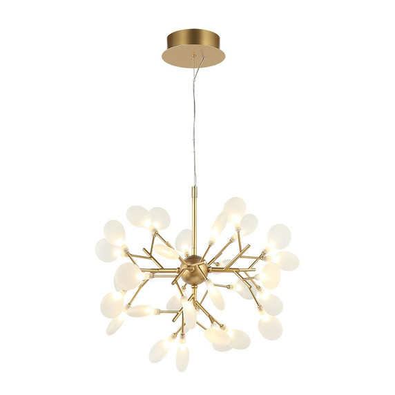 Mid. Chandeliers Starburst by Matteo Lighting ( 423 | C69824GL Hydragea Bloom ) 