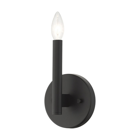 Sconces Single Candle by Livex Lighting ( 107 | 51171-04 Copenhagen ) 