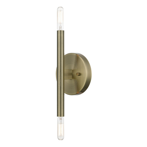 Sconces Double Candle by Livex Lighting ( 107 | 51172-01 Copenhagen ) 