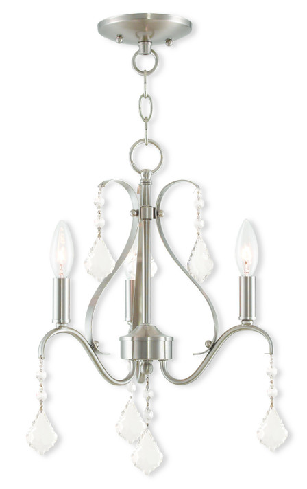 Mini Chandeliers Candle by Livex Lighting ( 107 | 40843-91 Caterina ) 