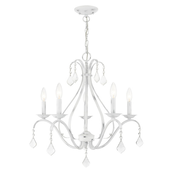 Mid. Chandeliers Candle by Livex Lighting ( 107 | 40845-60 Caterina ) 