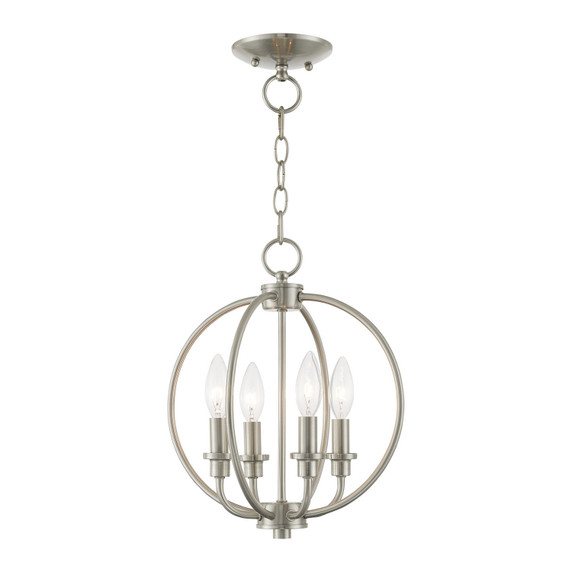 Mini Chandeliers Sphere by Livex Lighting ( 107 | 4664-91 Milania ) 