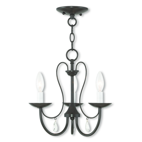 Mini Chandeliers Candle by Livex Lighting ( 107 | 40863-92 Mirabella ) 