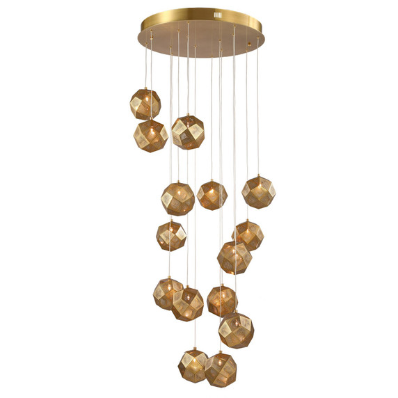 Mid. Chandeliers Multi-Port/Cascade by Kanova & Co. ( 508 | KCH3103-15 Zara ) 