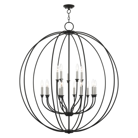 Large Chandeliers Sphere by Livex Lighting ( 107 | 46690-04 Milania ) 