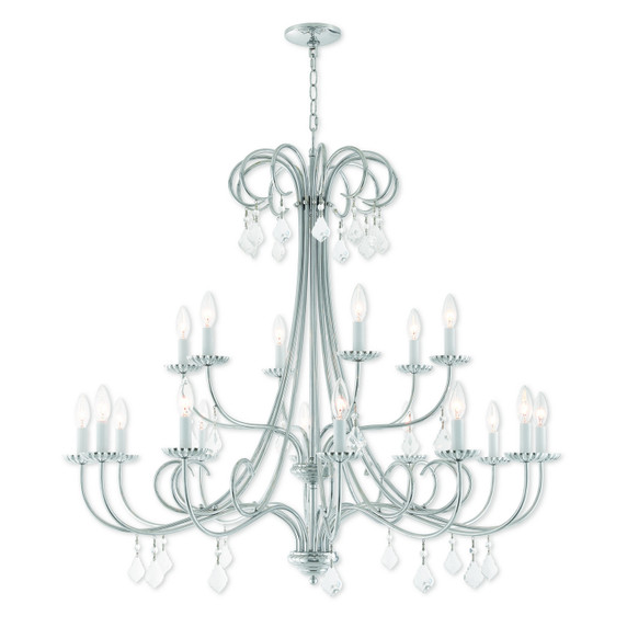 Large Chandeliers Candle by Livex Lighting ( 107 | 40870-05 Daphne ) 