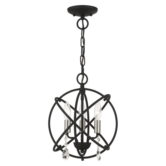 Mini Chandeliers Candle by Livex Lighting ( 107 | 40903-04 Aria ) 