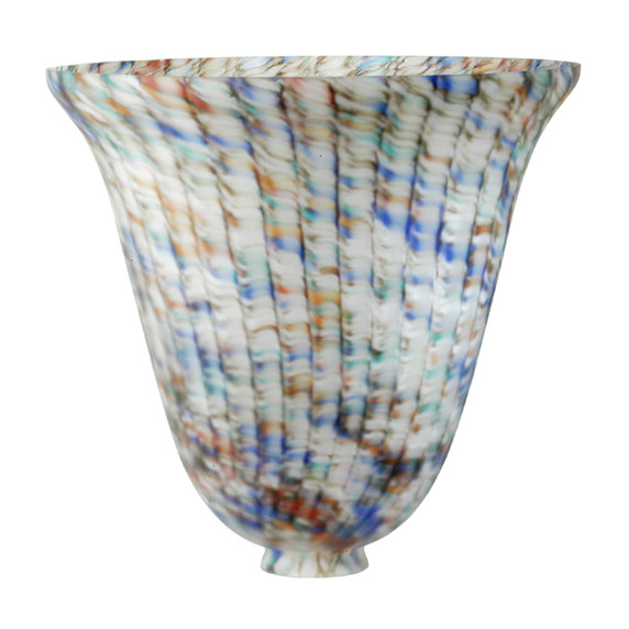 Shades Misc. Glass by Meyda Tiffany ( 57 | 11935 Peacock Pate-De-Verre ) 