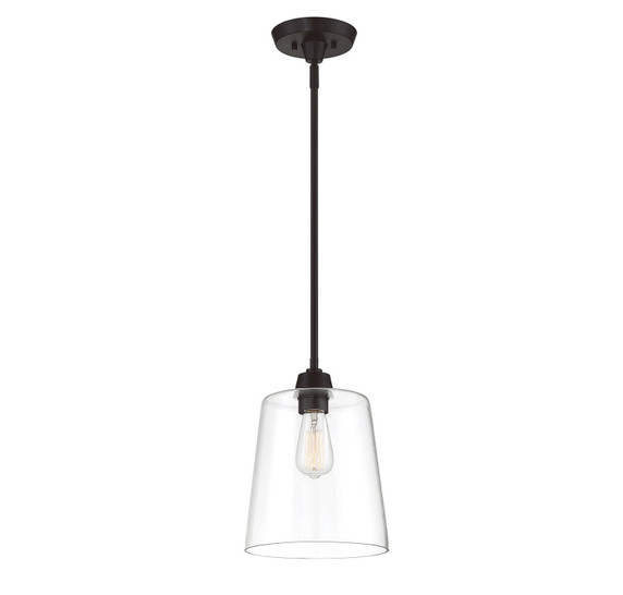 Mini Pendants Glass Down by Meridian ( 446 | M70081ORB Mpend ) 