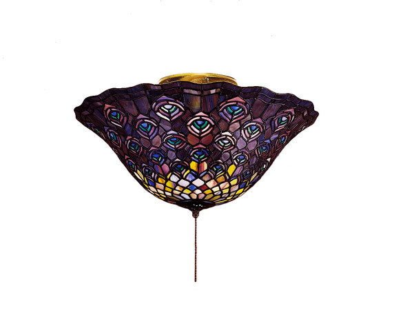 Fans Light Kits by Meyda Tiffany ( 57 | 27435 Tiffany Peacock Feather ) 