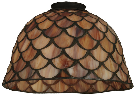 Shades Misc. Glass by Meyda Tiffany ( 57 | 65168 Tiffany Fishscale ) 