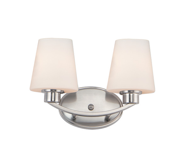 Bathroom Fixtures Two Lights by Maxim ( 16 | 11832SWSN Shelter ) 