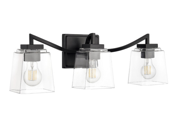 Bathroom Fixtures Three Lights by Millennium ( 59 | 24003-MB Avenna ) 