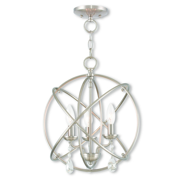 Mini Chandeliers Sphere by Livex Lighting ( 107 | 40904-91 Aria ) 
