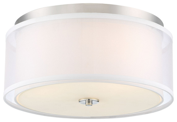 Flush Mounts Drum Shade by Minka-Lavery ( 7 | 3078-613 Studio 5 ) 