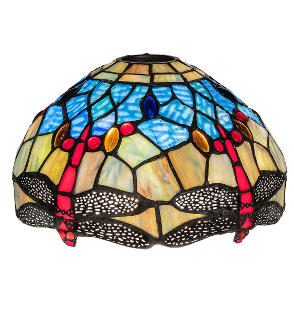 Shades Misc. Glass by Meyda Tiffany ( 57 | 119646 Tiffany Hanginghead Dragonfly ) 