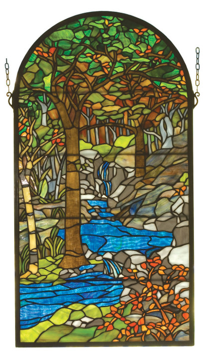Home Accents Tiffany Windows/Wall Panels by Meyda Tiffany ( 57 | 98255 Tiffany Waterbrooks ) 